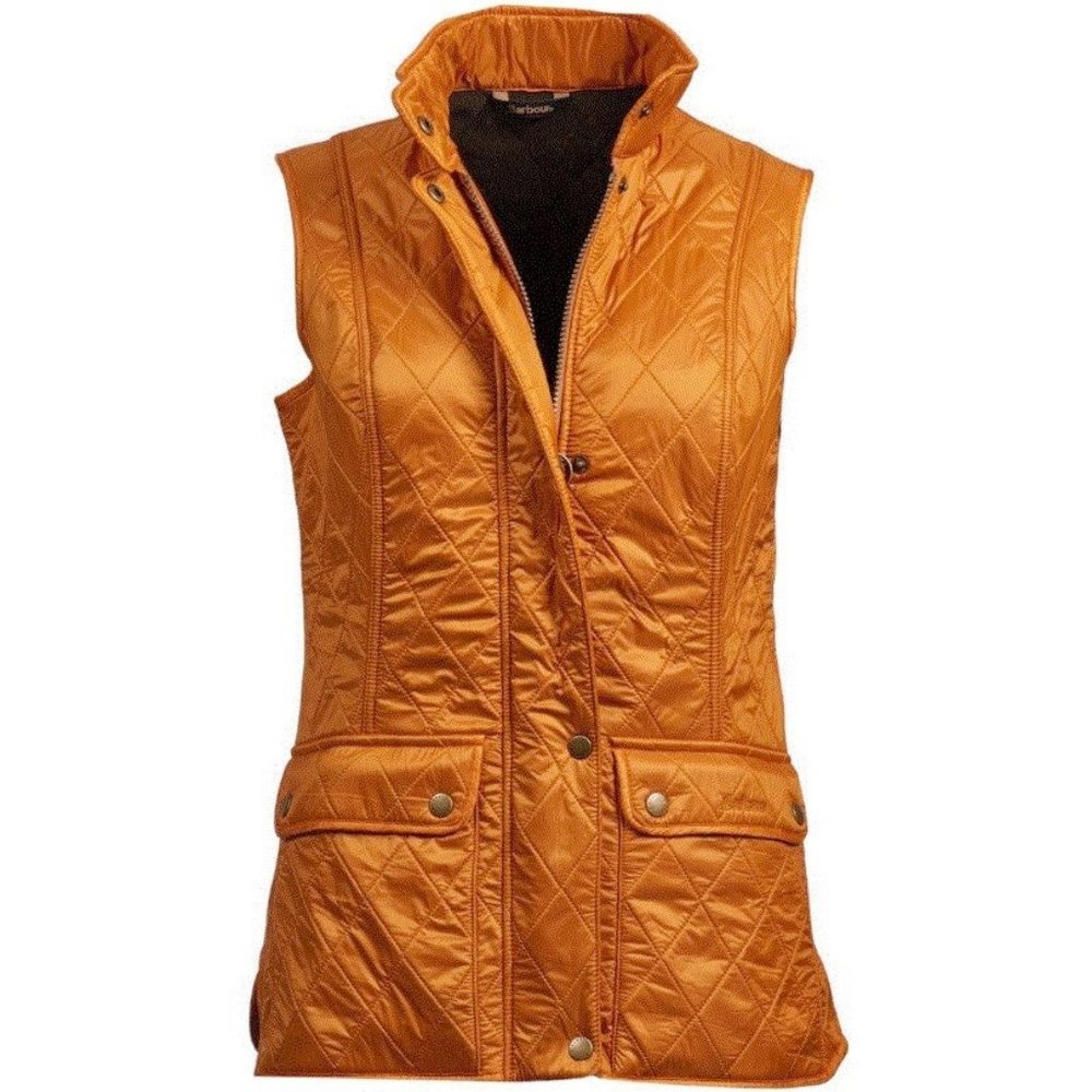 Barbour Wray Quilted Gilet Vest Size 6
